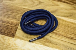 Шнурок (темно-синій,  поліестер 100%, 150 см)