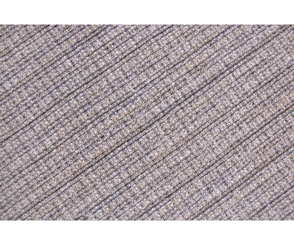 Тканина вовна-шанель Італія (вовна 80%, акрил 20%, пісочний, смужки, шир. 1,40м)