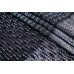 Ткань шерсть Италия (двойная, купон, шерсть 90%, люрикс 10%,  цена за отрез 1,55м, черный, шир. 1,50 м)