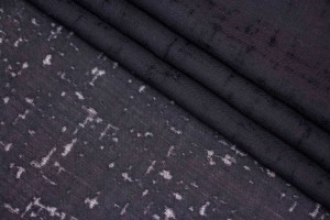 Ткань костюмно-плательная Италия (шерсть 100%, черный, шир. 1,35 м)