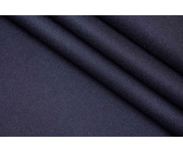 Тканина сукно Італія (вовна меринос 98%, еластан 2%, чорний, шир. 1,50 м)