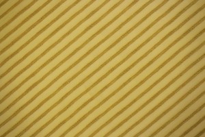 Ткань шифон Италия (шелк 80%, вискоза 20%, вышивка, канареечный, полоски, шир. 1,35 м)