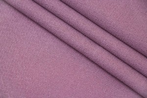 Тканина рогожка Італія (шовк 95%, еластан 5%, рожевий, шир. 1,35 м)