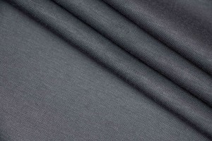 Ткань трикотаж Италия (тонкий, коттон 100%, серый хаки, шир. 1,30 м)