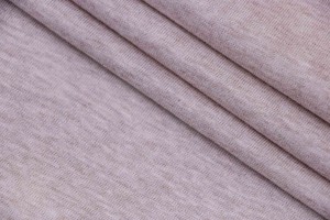 Ткань трикотаж Италия (коттон 100%, кремово-бежевый, шир. 1,50 м)