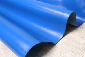 Шкіра ВРХ Італія (синій елєктрик, гладка, напівглянцева, м'яка)