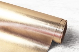 Шкіра ВРХ Італія (золото, з вираженою фактурою)