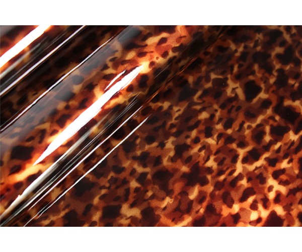 Шкіра ВРХ Італія (3D принт леопард коричневий, лак) Шкіра ВРХ Італія (3D принт леопард коричневий, лак)