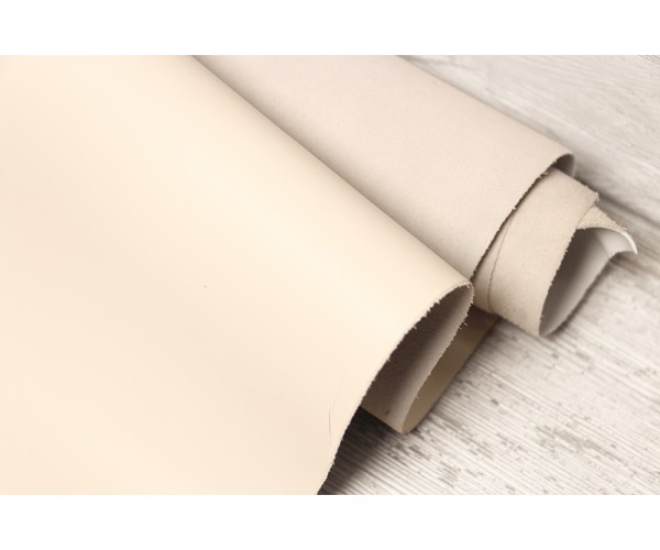 Шкіра ВРХ Італія (слонова кість, напівглянець, м'яка) Шкіра ВРХ Італія (слонова кість, напівглянець, м'яка)