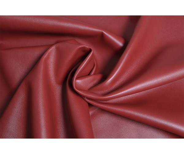 Шкіра овчина (червоний, м'яка, гладка, напівглянець)