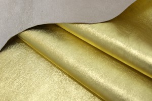 Шкіра овчина ( золото, гладкий)