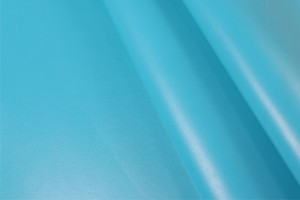 Шкіра овчина Італія (блакитна, напівглянцева, гладка)