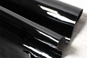 Кожа КРС Италия (черный, лак)