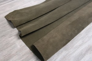 Шкіра теля Італія (хакі , замш, спилок)