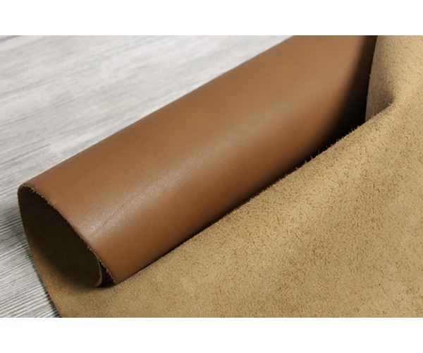 Кожа КРС Италия (светло-коричневый, матовый, гладкий)
