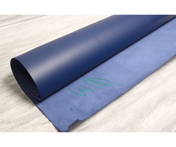 Шкіра ВРХ Італія (синій, гладка, матовий) Шкіра ВРХ Італія (синій, гладка, матовий)