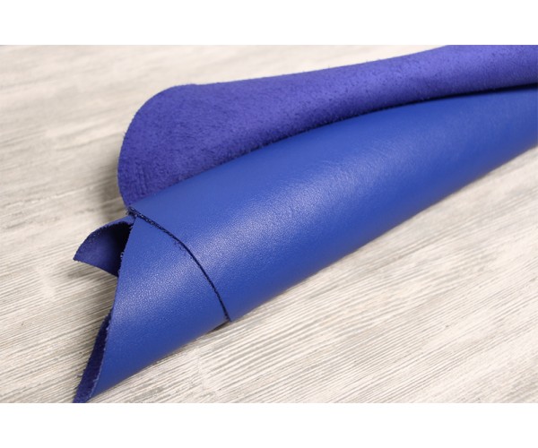 Шкіра ВРХ Італія (синій електрик, напівглянець) Шкіра ВРХ Італія (синій електрик, напівглянець)
