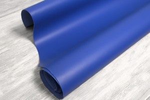Шкіра ВРХ Італія (синій електрик, матова)