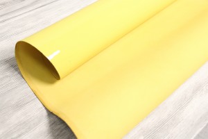 Шкіра ВРХ Італія (жовтий лимон, лак)