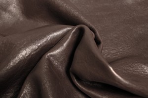 Шкіра овчина Італія (коричнева, гладка, матова, м'яка, фактурна)