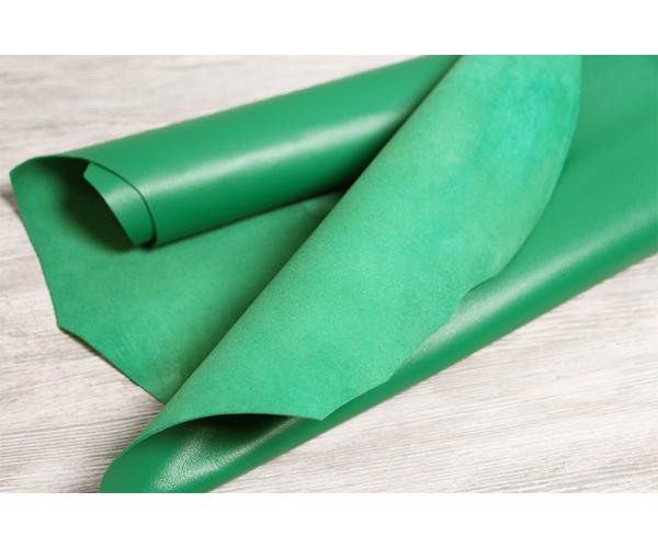 Шкіра овчина Італія (зелена, гладка, напівматова) Шкіра овчина Італія (зелена, гладка, напівматова)
