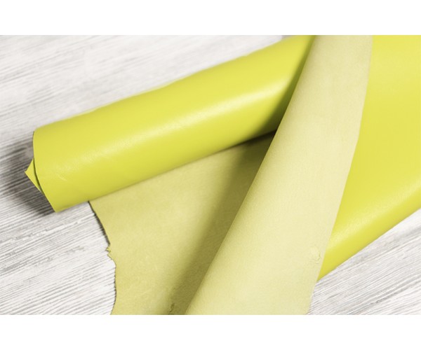 Кожа овчина Италия (лимонная, гладкая, мягкая)