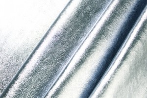 Кожа овчина Италия (голубая фольга, мягкий, гладкий)