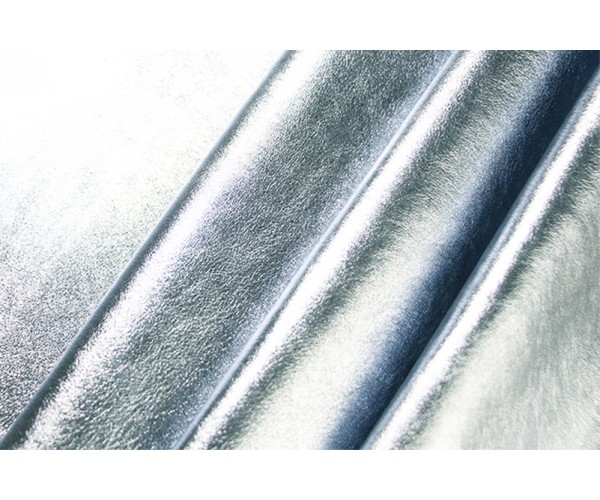 Шкіра овчина Італія (блакитна фольга, м'який, гладкий)