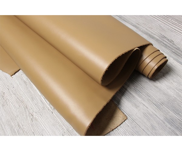 Кожа КРС Италия (беж, гладкая, матовая) Кожа КРС Италия (беж, гладкая, матовая)