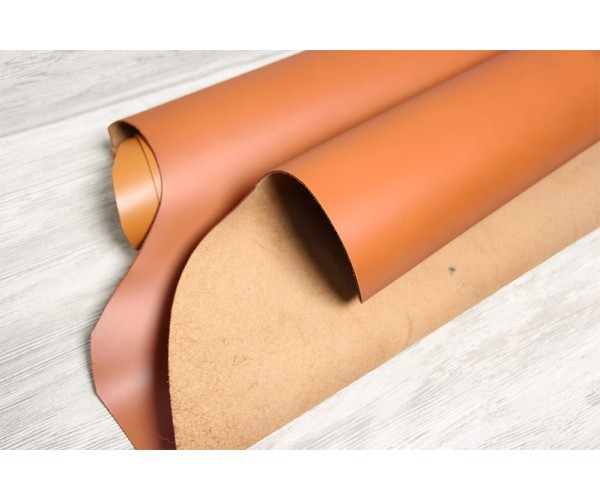 Шкіра ВРХ Італія (caramel, комбінованого дублення, лицьова,  матова)