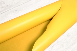 Шкіра ВРХ Італія (жовта, гладка, напівматова)