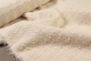 Ткань рогожка шанель в клетку Италия (коттон 98%. люрекс 2%, молоко, шир. 1,50 м)