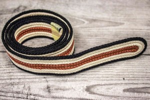 Ремень плетенный хлопковый (1,2 метра, ширина 4 см)
