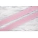 Косая бейка Италия (шелк 50%, полиэстер 50%, бледно-розовый, шир. 2,5 см)