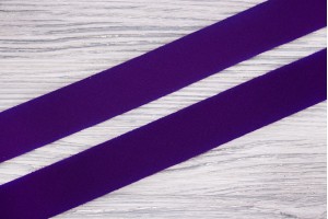Косая бейка Италия (шелк 100%, темно-пурпурный, шир. 3 см)