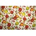 Ткань для домашнего текстиля Италия (коттон 50%, полиэстер 50%, разноцветный, фрукты,  шир. 2,80 м)