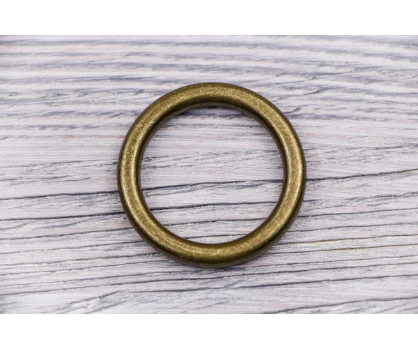 Кольцо металл, литое (отполированное, антик)