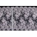 Ткань гипюр Италия (кружево, вискоза 100%, молочно-кремовый, цветы, шир. 0,39 м)
