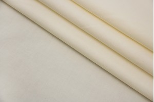 Ткань поплин Италия (коттон 100%, кремовый, шир. 1,50 м)