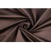 Тканина сатин Італія (котон 100%, коричневий, шир. 1,40м)