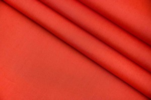 Тканина поплін Італія (котон 100%, червоний, шир. 1,50 м)