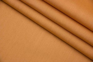 Ткань поплин Италия (коттон 100%, светло-оранжевый, шир. 1,50 м)