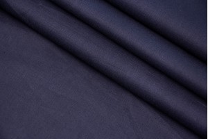 Ткань батист Италия (коттон 100%, темно-синий, шир. 1,50м)