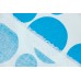 Тканина сатин Італія (котон 95%, еластан 5%, біло-блакитний, горох, шир. 1,50 м)