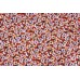 Тканина штапель Італія (гладкий, віскоза 100%, різнокольоровий, квіти, шир. 1,30 м)