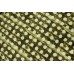 Ткань вареный шелк Италия (полиэсетр 100%, болотный, горох, шир. 1,50 м)
