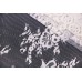 Тканина гіпюр Італія (котон 50%, поліестер 50%, кремовий, квіти,  купон 1,10м, шир. 1,50 м)