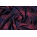 Тканина рогожка Італія (вовна меринос 100%, чорно-синьо-бордовий, клітина, шир. 1,50 м)