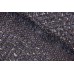 Ткань пальтовая рогожка Италия (шерсть меринос 95%, люрикс 5%, серо-коричневый, шир. 1,55 м)