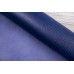 Кожа козлик Италия (синий, фактура, плотная)